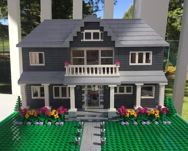 Order a Lego replica model of your house