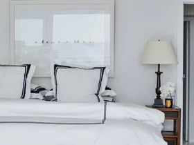 How to turn a small bedroom into a grand guest suite