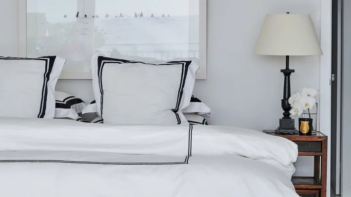 How to turn a small bedroom into a grand guest suite