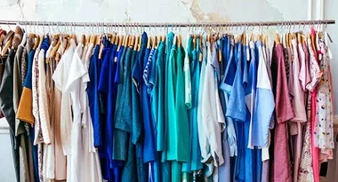 How to make your wardrobe look more organised than it actually is