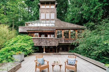 This amazing luxury treehouse just won home of the year! | Home Beautiful Magazine Australia