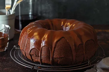 Boiled chocolate & coffee cake