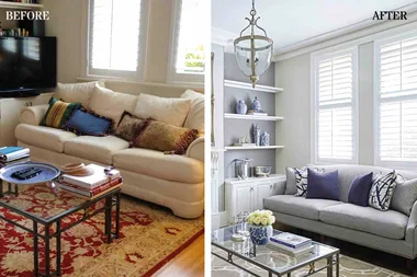 My blue heaven – a living room makeover