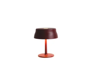 Baroque Touch Lamp in Wineberry