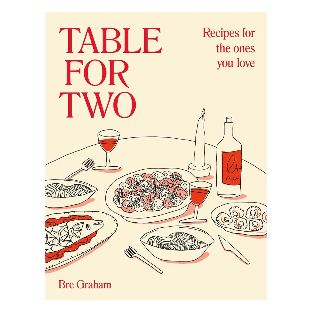 Table For Two recipe book as a wedidng gift