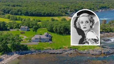 Bette Davis' estate in Maine for sale.