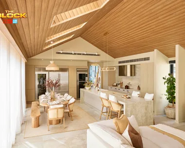 Britt and Taz's The Block 2025 kitchen