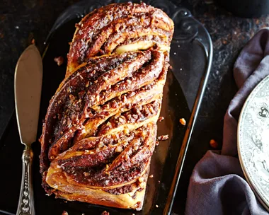 Chocolate cinnamon babka
