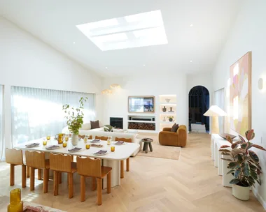 Courtney and Grant's The Block 2024 Living and Dining Rooms