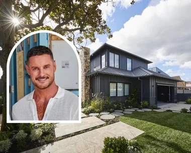 Darren Palmer from The Block with Steph and Gian's house