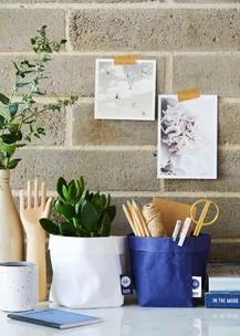 12 ways to use our bonus* paper storage bag