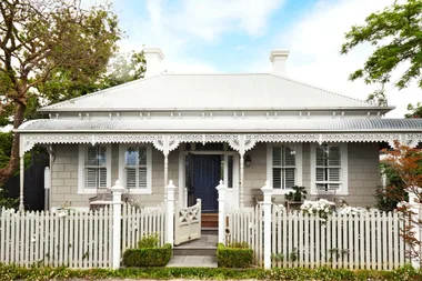 A heritage home in Melbourne gets a surprising double-storey addition