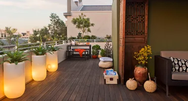 Before and after: A rooftop garden transformed