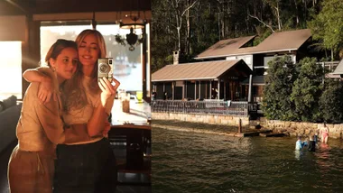 Jackie O's Scotland Island holiday.