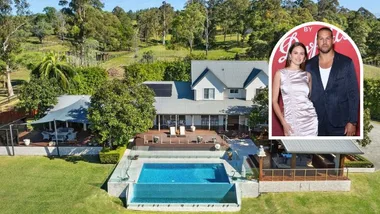 Jesinta and Buddy Franklin are moving to a $4.6 million rural estate