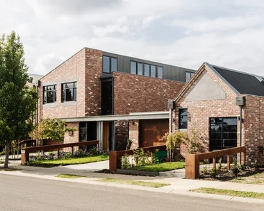 A warehouse style build in the Macedon Ranges.
