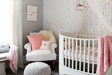 Nursery makeover: Cute as a button