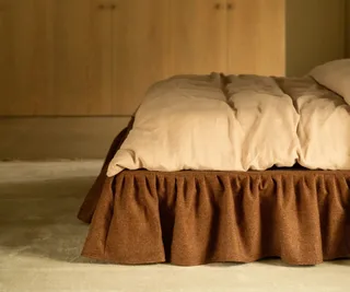 Ritual Queen Bed in Fossil Chocolate