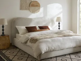 8 boucl&eacute; bed frames that&rsquo;ll transform your bedroom in 2025