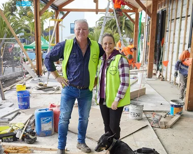 Scott Cam and Shelley Craft The Block