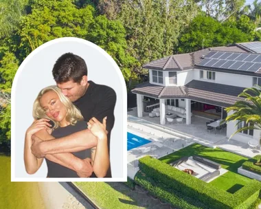 Tammy Hembrow house Gold Coast inset Tammy Hembrow and Matt Zukowski