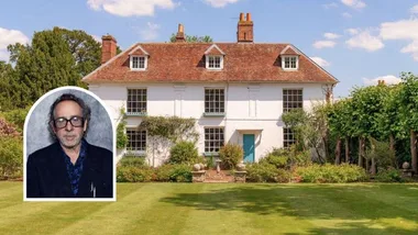 Tim Burton's home in England.