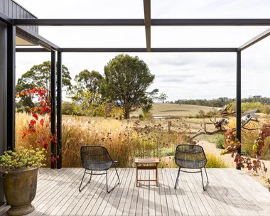 Tim Pilgrim garden in Victoria with naturalistic planting