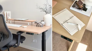 two electric standing desks from 9am Home