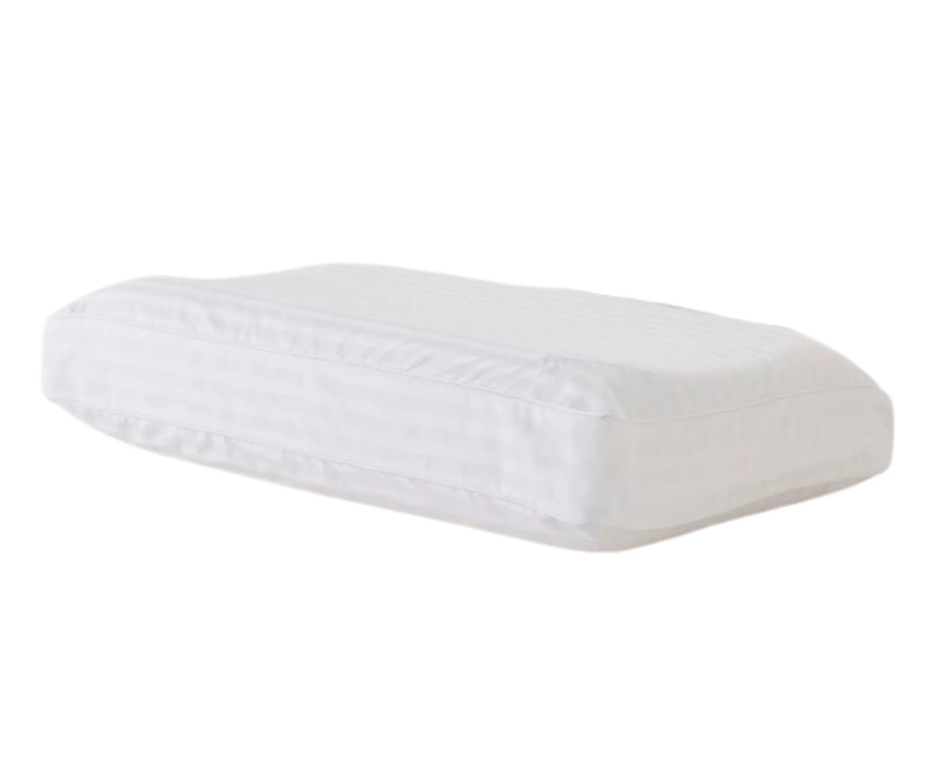 ergonomic pillow for side and back sleepers