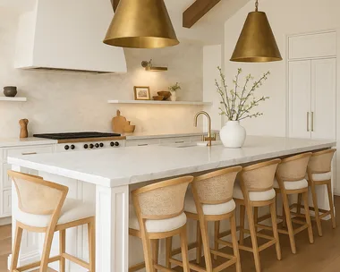 Home Beautiful The Block House 6 kitchen render