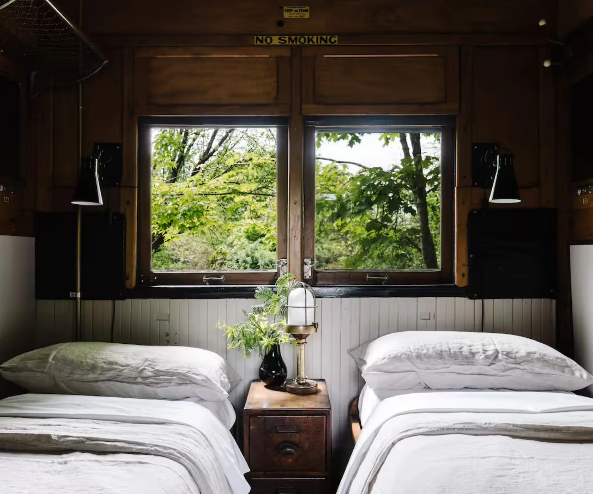 Most Unique Airbnb Victoria, Steam: Vintage Train Carriage in Forrest